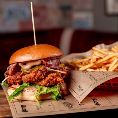 Chicken burger