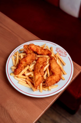 Nuggets + fries